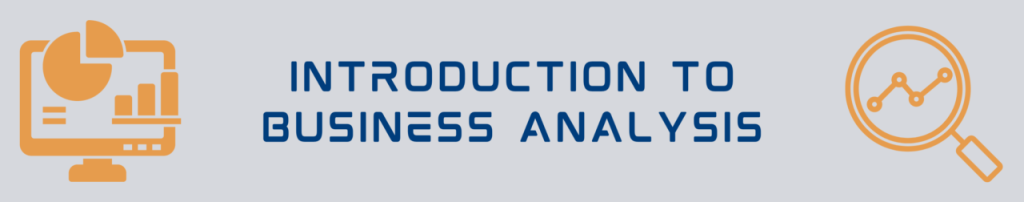 Introduction To Business Analysis | NUS ACE